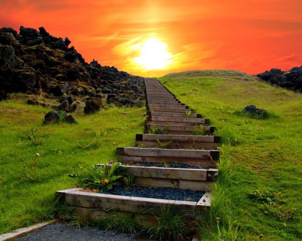 Лестница к солнцу