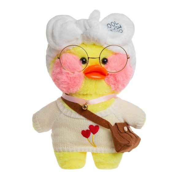 Мягкая игрушка утенок Лала Фанфан lalafanfan