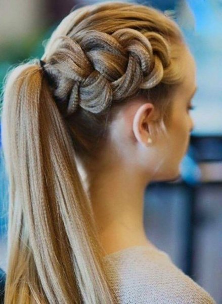 Косы на длинные волосы