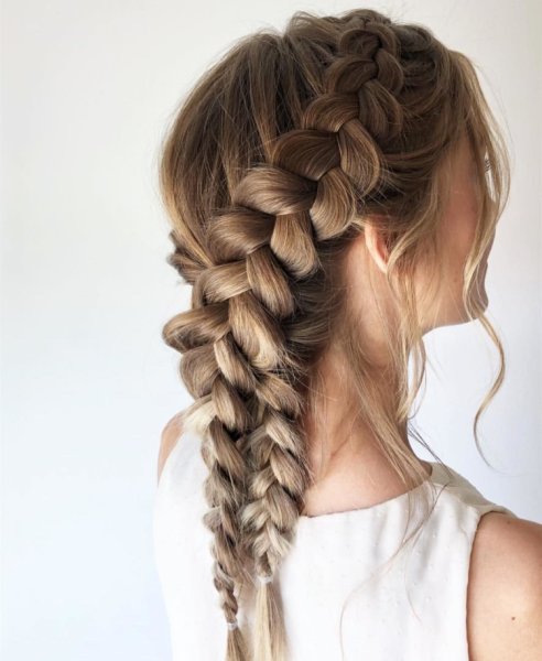Красивые французские косы