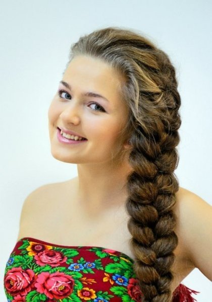 Коса для детей