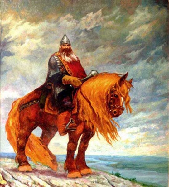 Святогор богатырь великан