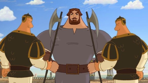 Три богатыря Илья Муромец и Соловей разбойник