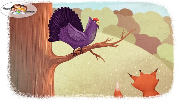 Сказка лиса и тетерев