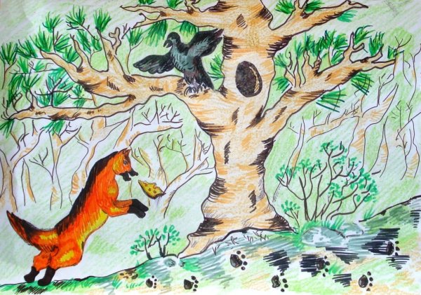 Русские народные сказки лиса и тетерев