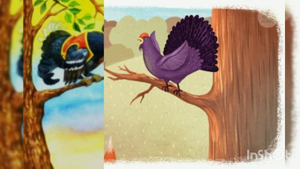 Лисица и тетерев сказка