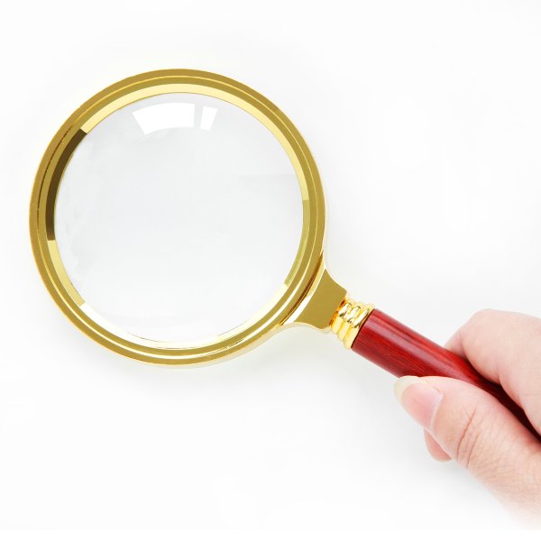 Увеличительное стекло для презентации