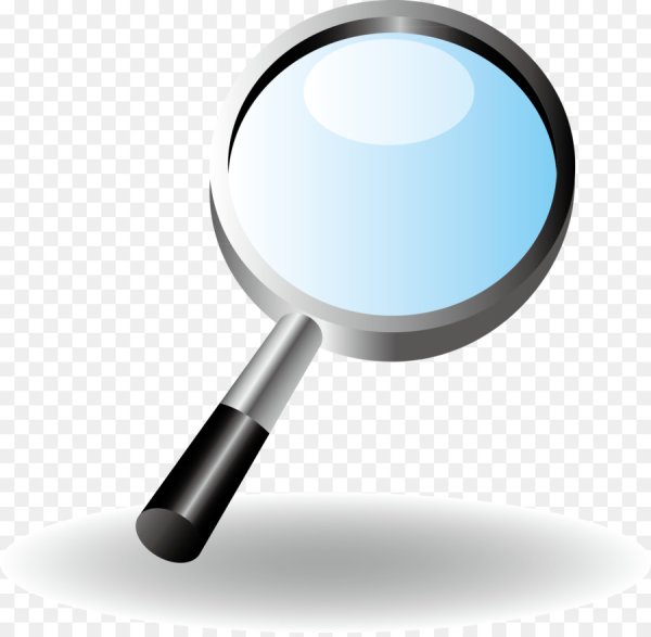 Лупа и отпечаток