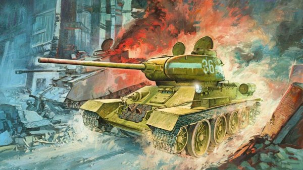 Танк т-34-85