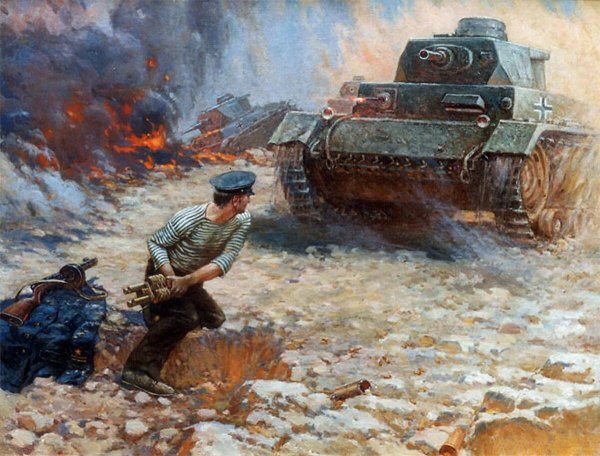 Арт на военную тематику