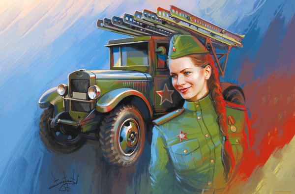 Картина самолёт
