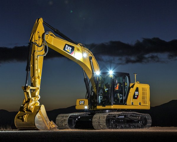 Катерпиллер экскаватор