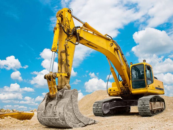 Строительная спецтехника экскаватор