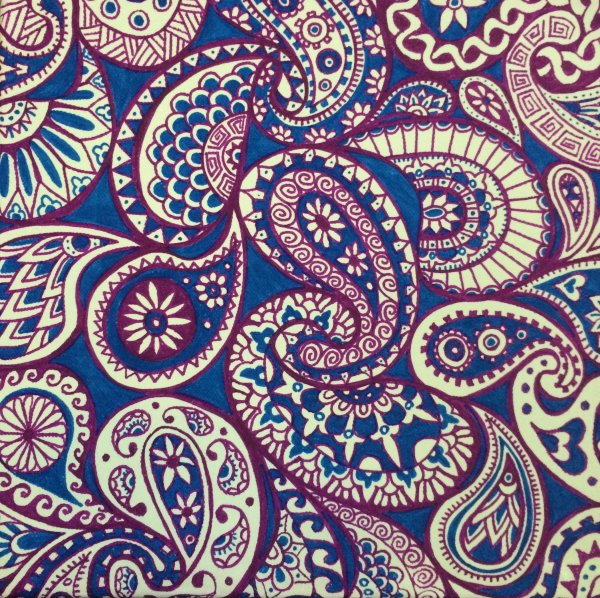 Пурпурный пейсли