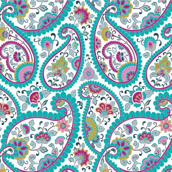 Индийский орнамент огурец пейсли