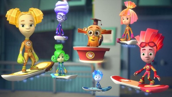 Фиксики Симка и Нолик