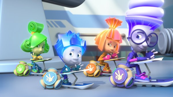 Фиксики для печати