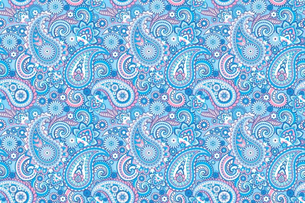 Восточный огурец орнамент