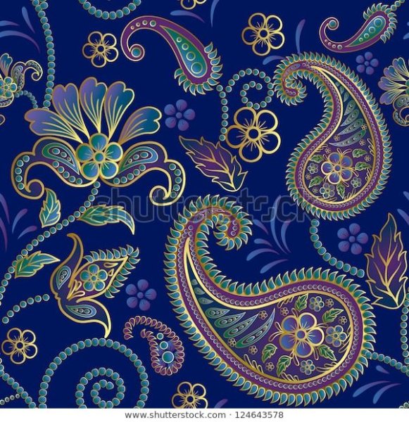 Индийские узоры и орнаменты