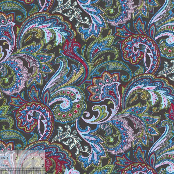 Ткань с восточным орнаментом