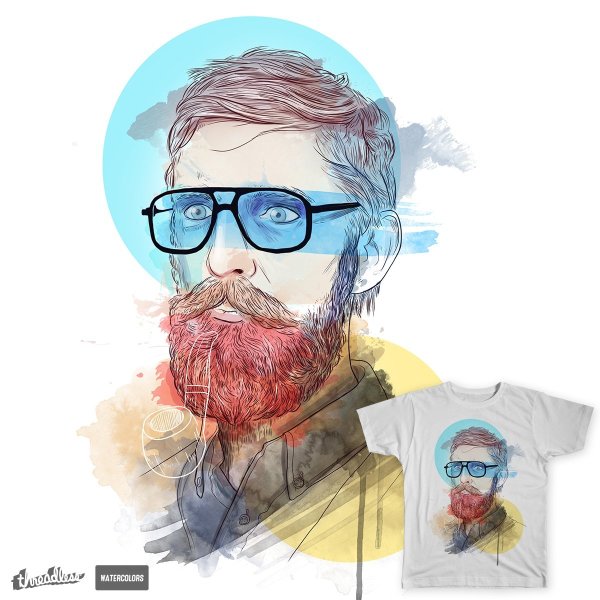 Картина в стиле хипстер