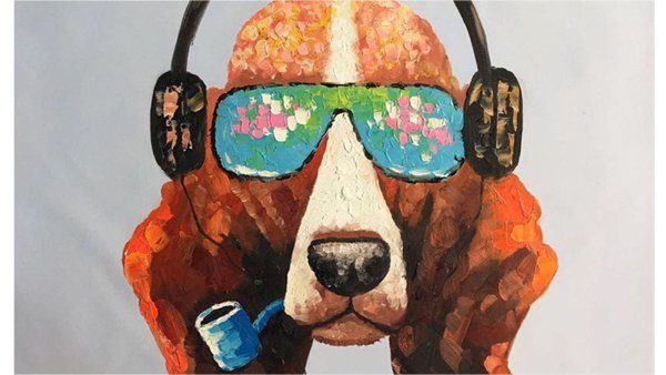 Хипстер портрет