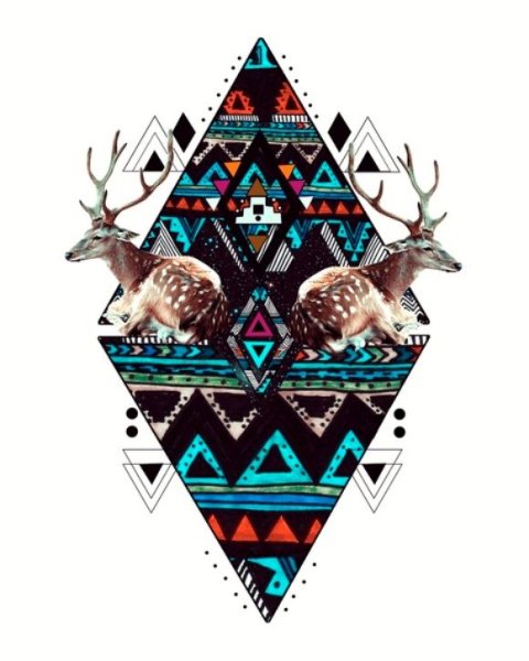 Хипстер портрет