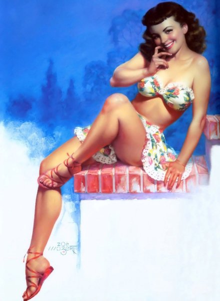 Джил Элвгрен Gil Elvgren