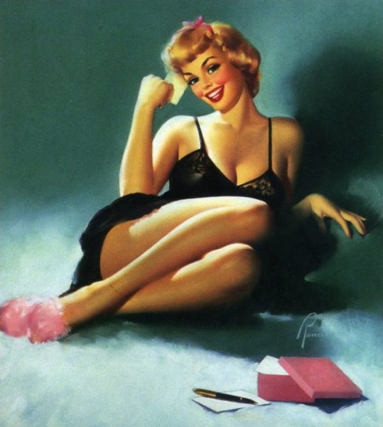 Pin-up Фриц Уиллис