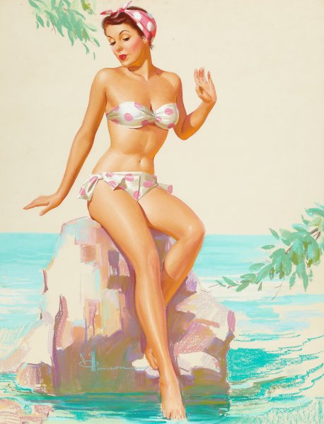 Эдвард д Энкона Pin up