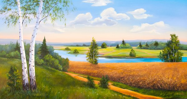 Пейзаж родной земли