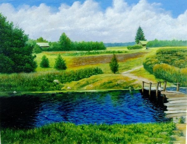 Пейзаж малой Родины