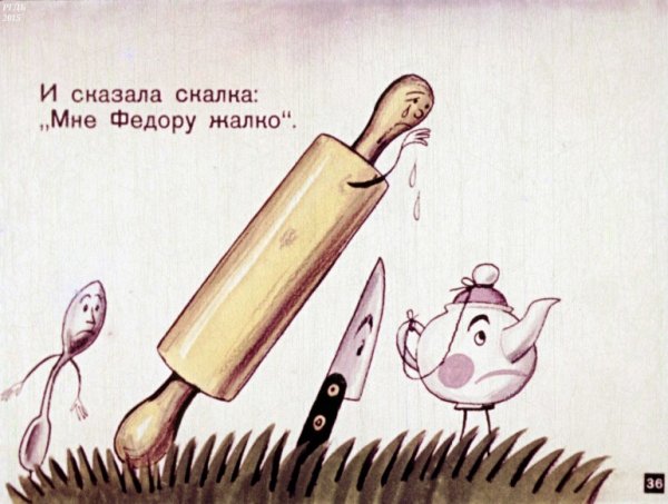 Рисунок к сказке Федорино горе