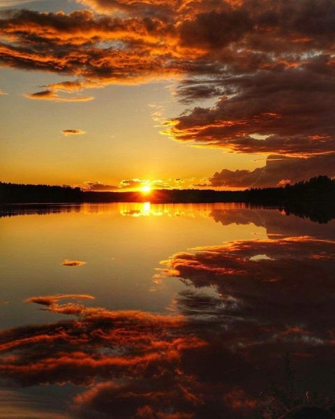 Самый красивый закат