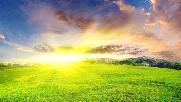 Природа рассвет