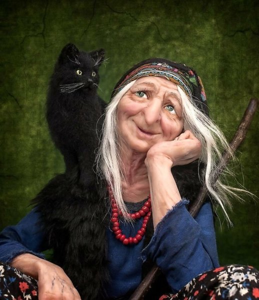 Баба Яга Кикимора ведьма