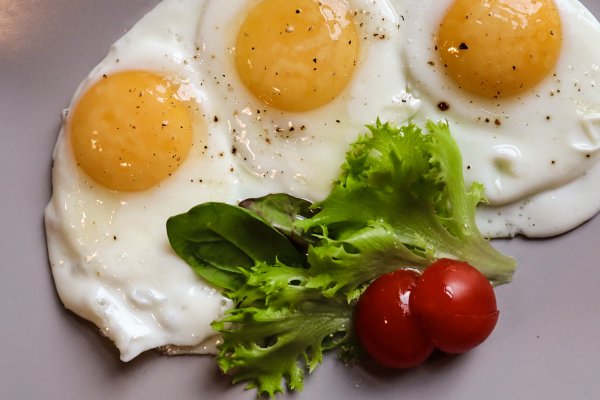 Завтрак Эстетика яичница