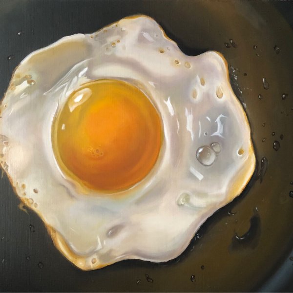 Яичница с глазурью