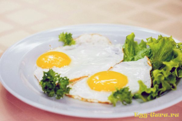 Замороженное яйцо жареное