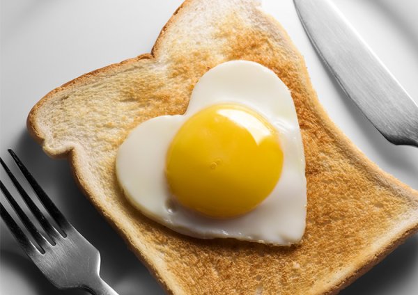 Яичница для завтрака