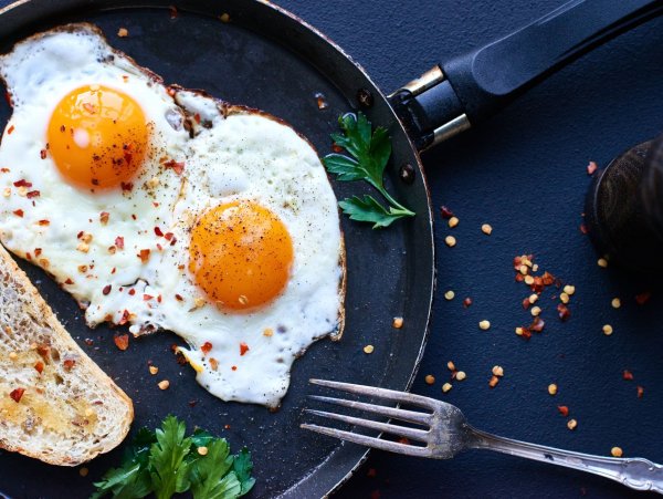 Яичница для завтрака
