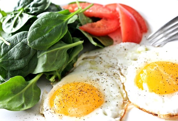 Яичница глазунья натуральная