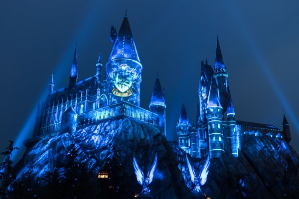 Хогвартс зима Гарри Поттер