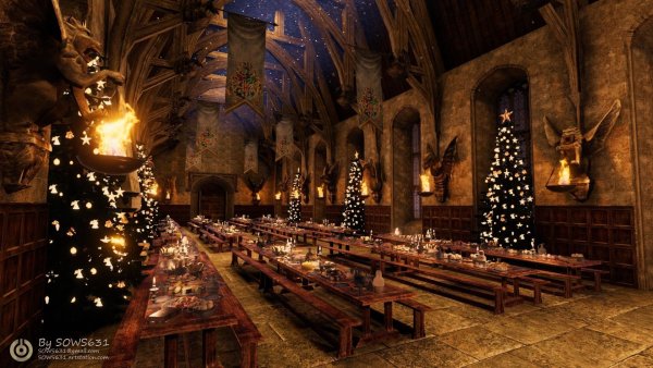 Эстетика Гарри Поттера Хогвартс