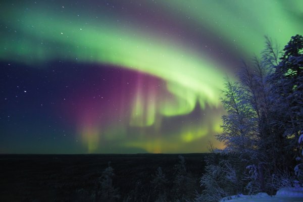 Лонгъюган Северное сияние
