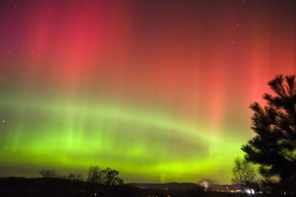 Северное сияние в Австралии