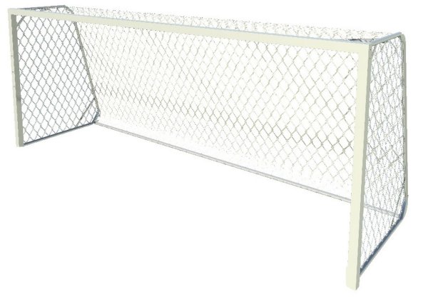 Футбольные ворота 5х2 алюминий 80мм