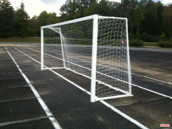 Футбольные ворота 5х2 алюминий 80мм