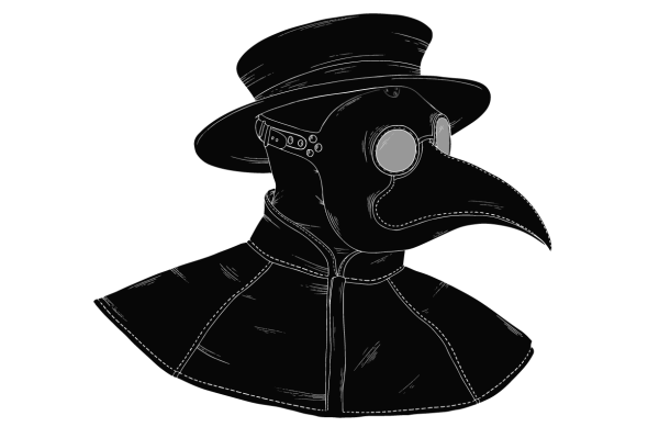 Чумной доктор фиолетовый