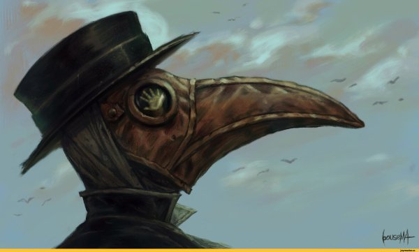 Лего Чумной доктор из SCP